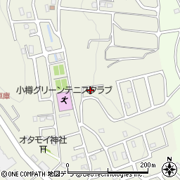 北海道小樽市オタモイ1丁目16-7周辺の地図