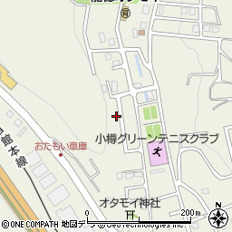 北海道小樽市オタモイ1丁目10-31周辺の地図