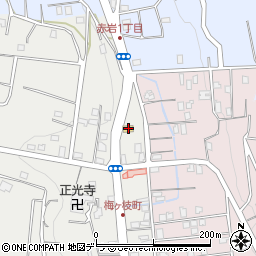 セイコーマート小樽梅ヶ枝店周辺の地図
