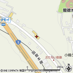 札幌日産自動車オタモイ店周辺の地図