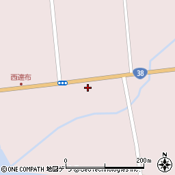北海道富良野市西達布2198周辺の地図