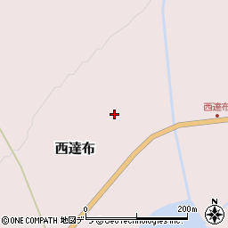 北海道富良野市西達布2217周辺の地図