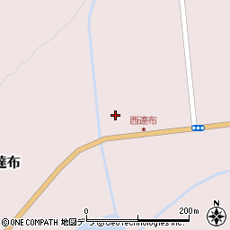 北海道富良野市西達布2185周辺の地図
