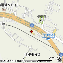 北海道三菱小樽店周辺の地図