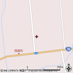 北海道富良野市西達布2175周辺の地図