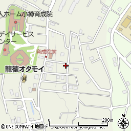 北海道小樽市オタモイ1丁目21-18周辺の地図