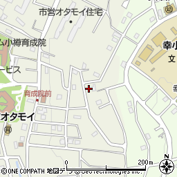 北海道小樽市オタモイ1丁目24-21周辺の地図