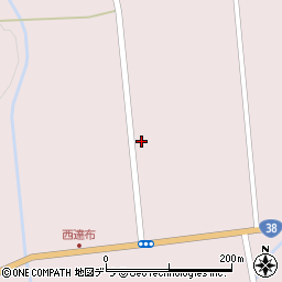 北海道富良野市西達布2176周辺の地図
