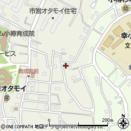 北海道小樽市オタモイ1丁目24-19周辺の地図
