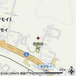 北海道小樽市オタモイ1丁目6周辺の地図