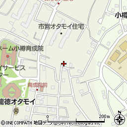 北海道小樽市オタモイ1丁目24-9周辺の地図