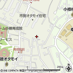 北海道小樽市オタモイ1丁目24-10周辺の地図