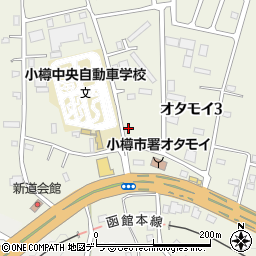 小笠原表具店周辺の地図