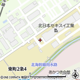 北海道セキスイハイム株式会社　岩見沢展示場周辺の地図
