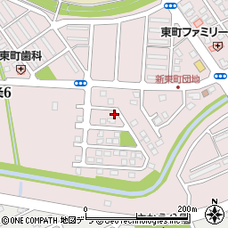 北海道岩見沢市東町１条周辺の地図