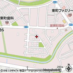 北海道岩見沢市東町１条周辺の地図