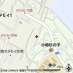 北海道小樽市オタモイ1丁目36-31周辺の地図