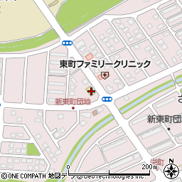 セブンイレブン岩見沢東町店周辺の地図