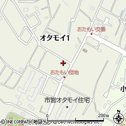 北海道小樽市オタモイ1丁目30-17周辺の地図