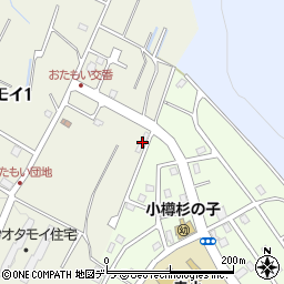 北海道小樽市オタモイ1丁目36-28周辺の地図