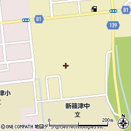 北海道新篠津村（石狩郡）あけぼの周辺の地図