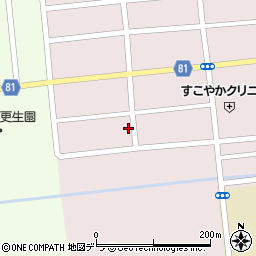 北海道石狩郡新篠津村萌出周辺の地図