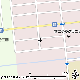 新篠津自動車工業株式会社周辺の地図