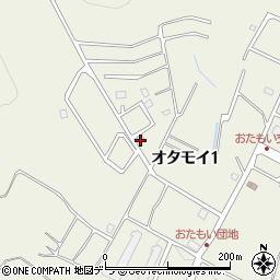 北海道小樽市オタモイ1丁目32-2周辺の地図