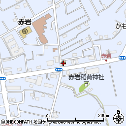 ファミリーマート赤岩店周辺の地図