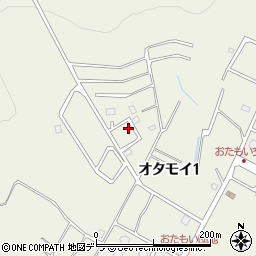 北海道小樽市オタモイ1丁目32-8周辺の地図