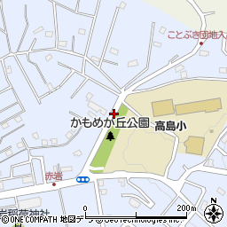 高島小学校前周辺の地図