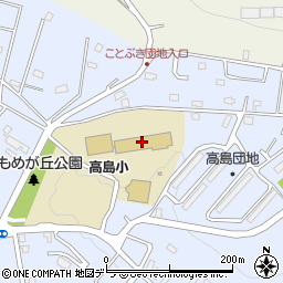 小樽市立高島小学校　温水プール周辺の地図