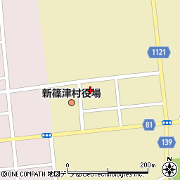 新篠津村役場　新篠津村地域包括支援センター周辺の地図