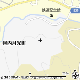 北海道三笠市幌内月光町周辺の地図
