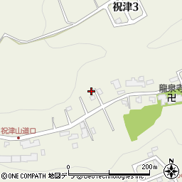 北海道小樽市祝津2丁目337周辺の地図