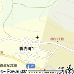 北海道三笠市幌内町1丁目136周辺の地図