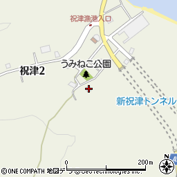 北海道小樽市祝津2丁目172周辺の地図