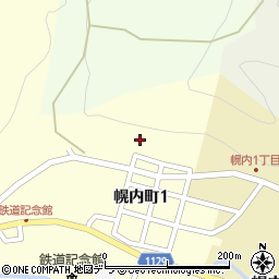 北海道三笠市幌内町1丁目255周辺の地図