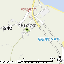 北海道小樽市祝津2丁目179周辺の地図