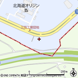 北海道三笠市岡山118-1周辺の地図
