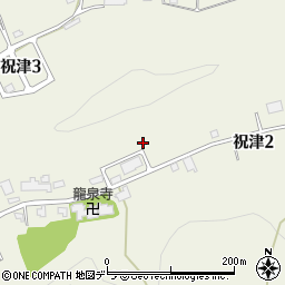 北海道小樽市祝津2丁目周辺の地図