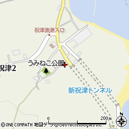 北海道小樽市祝津2丁目186周辺の地図
