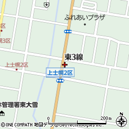 拓殖バス上士幌営業所周辺の地図