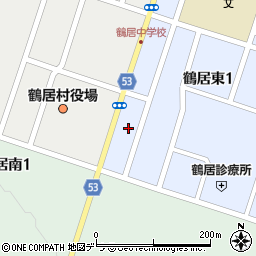 鶴居村役場　鶴居たんちょうプラザ・つるぼーの家周辺の地図
