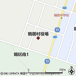 鶴居村役場周辺の地図