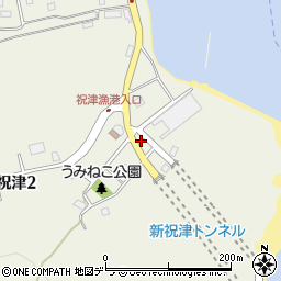 北海道小樽市祝津2丁目196周辺の地図