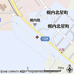 北海道三笠市幌内北星町周辺の地図
