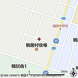 〒085-1203 北海道阿寒郡鶴居村鶴居西の地図