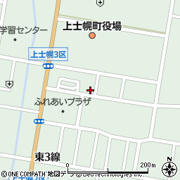 上士幌町役場　農林課・農産担当・畜産担当周辺の地図