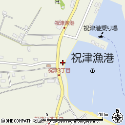 北海道小樽市祝津3丁目100周辺の地図